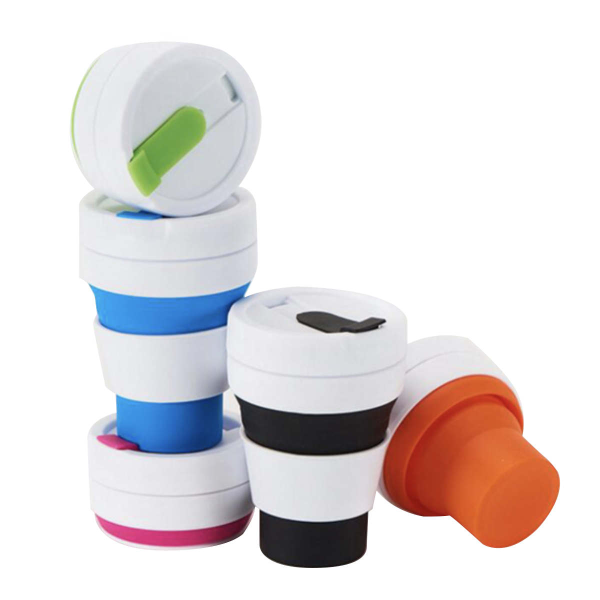 Foldable Silicone Travel Cup (355ml)